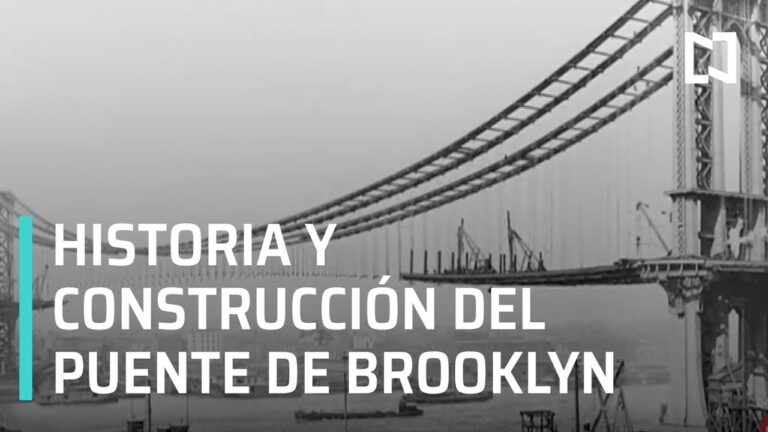 Comienza la construcción del icónico Puente de Brooklyn: un hito histórico